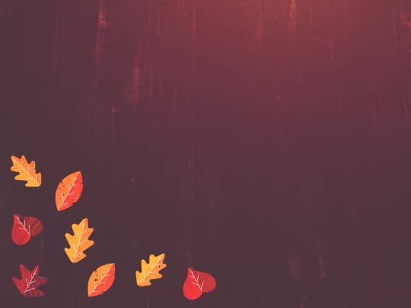 Thanksgiving Leaves Christian Wallpaper
