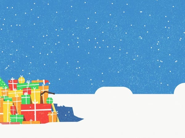 All I Want For Christmas Presents Worship Background