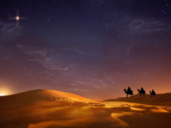 Expect the Unexpected Christmas Worship Background