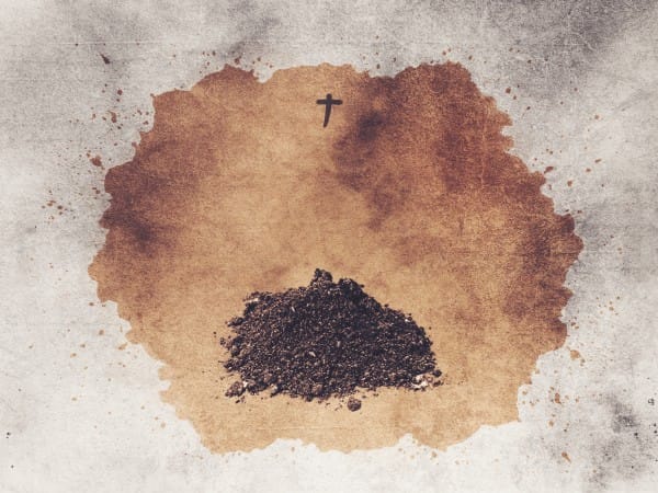 Lent Season Ash Wednesday Worship Background