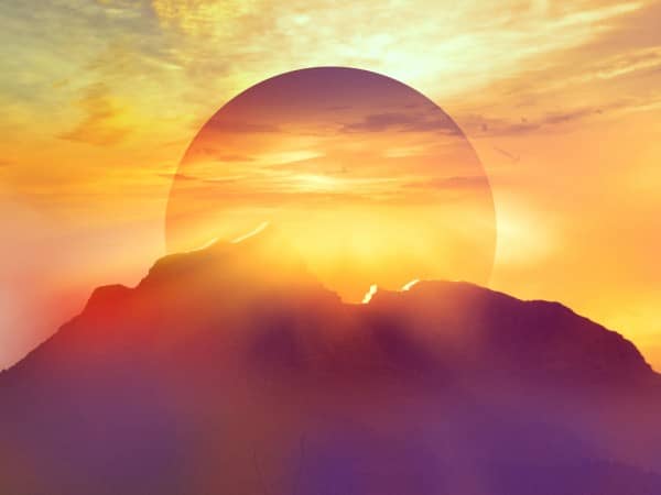 Hope Rises Church Worship Background