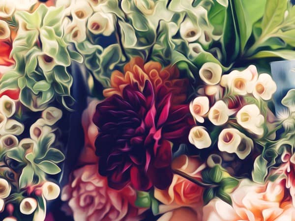 Easter Flower Church Worship Background