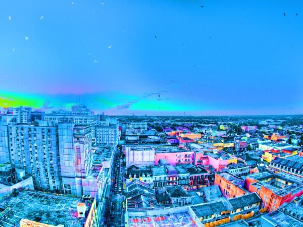 Neon City Urban Worship Background