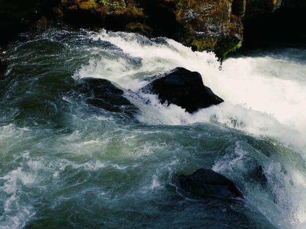 White Water River Rapids Worship Background