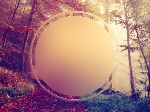 Happy First Day Of Fall Worship Background