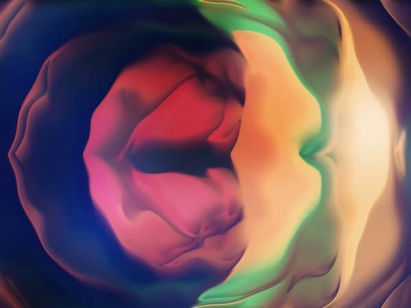 Paint Waves Abstract Background Image