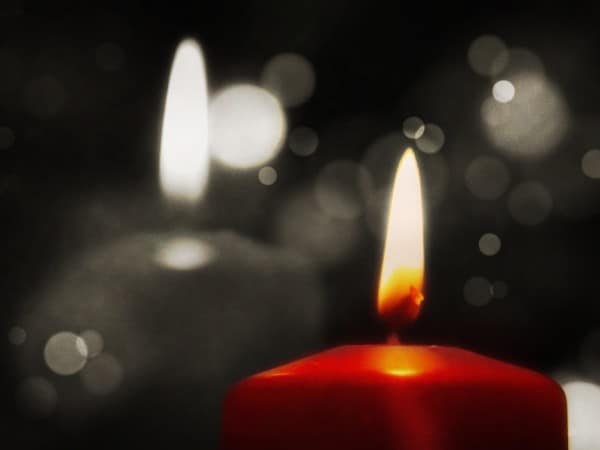 Christmas Candlelight Worship Background