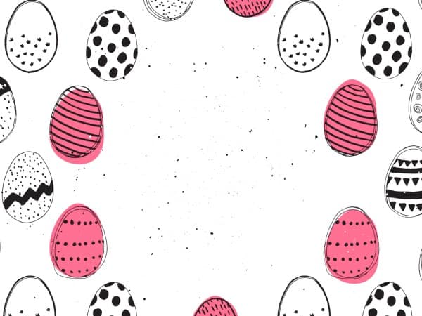 Church Easter Egg Hunt Background Slide