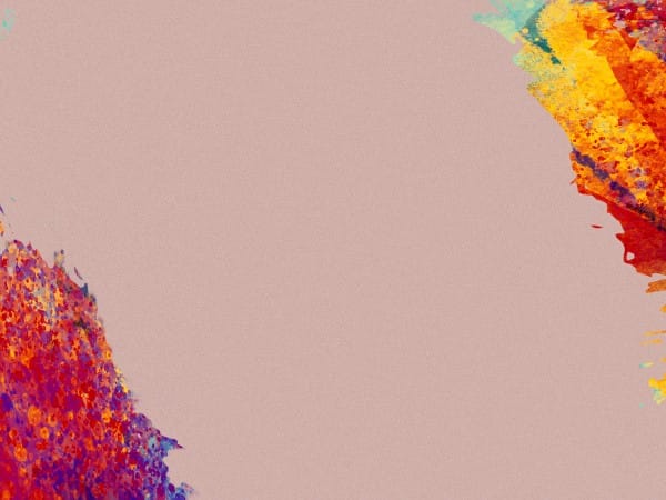 My Redeemer Lives Painted Worship Background