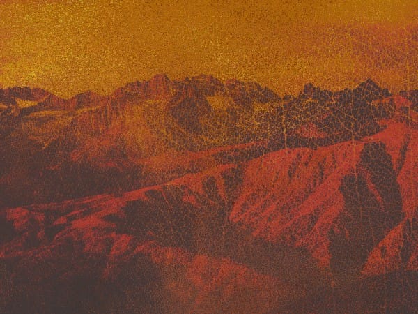 Vintage Distressed Landscape Church Worship Background
