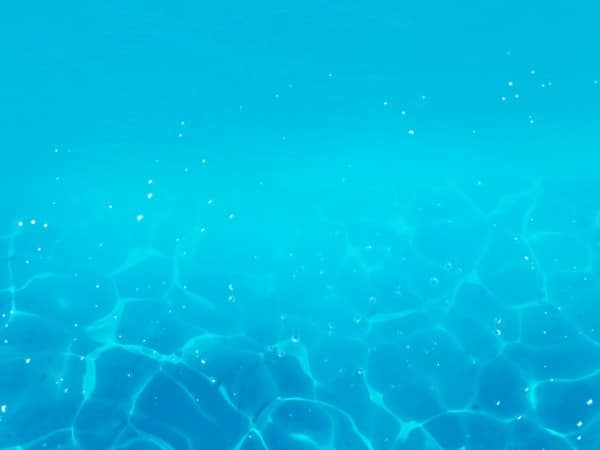 Blue Ocean Water Worship Background