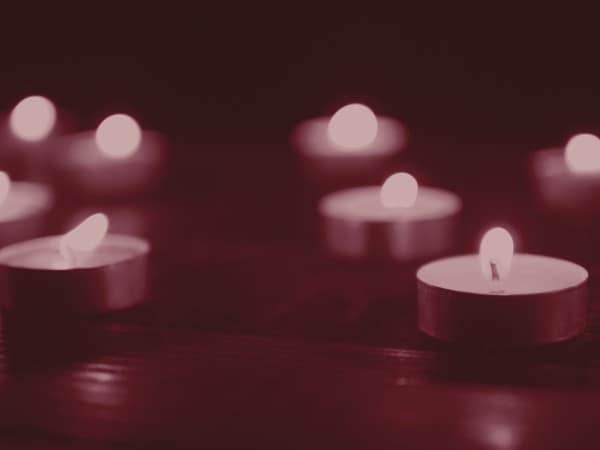 Christmas Candle Scarlet Worship Background