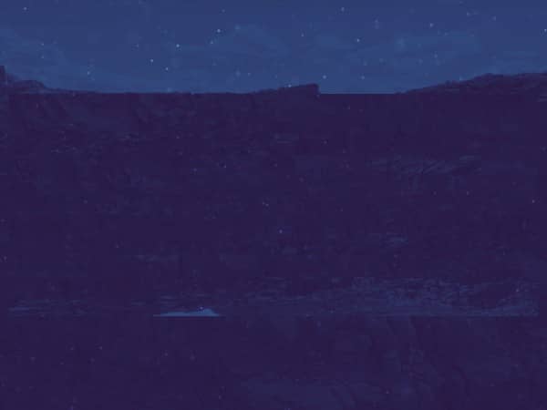 Colorful Nature Mountain Ocean Worship Background