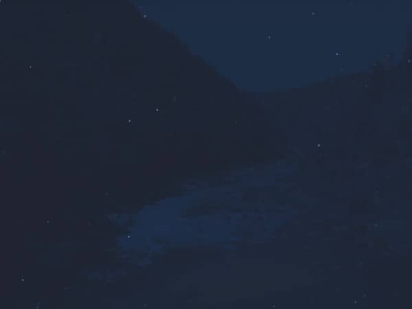 Colorful Nature Night Beach Worship Background
