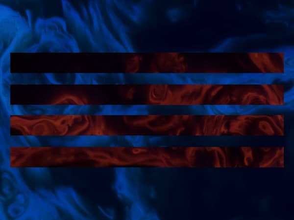 Abstract Galaxy Warped Worship Background