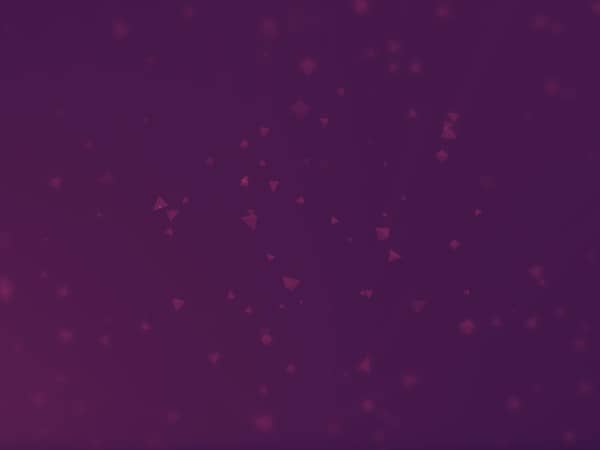 Worship Triangles Monotone Purple Background