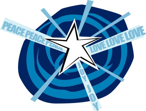 Peace Love and Joy Accent