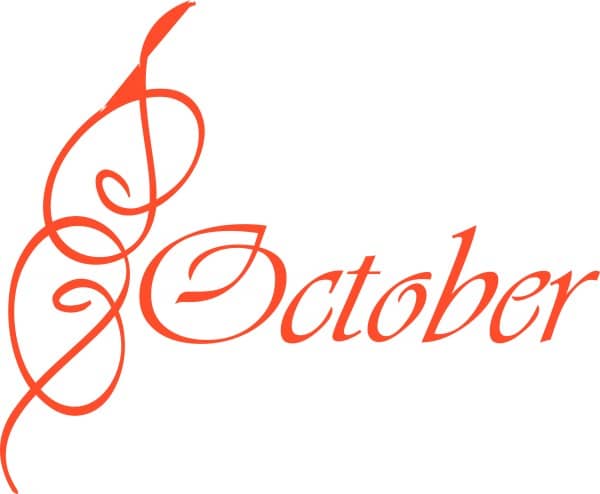 Month of October