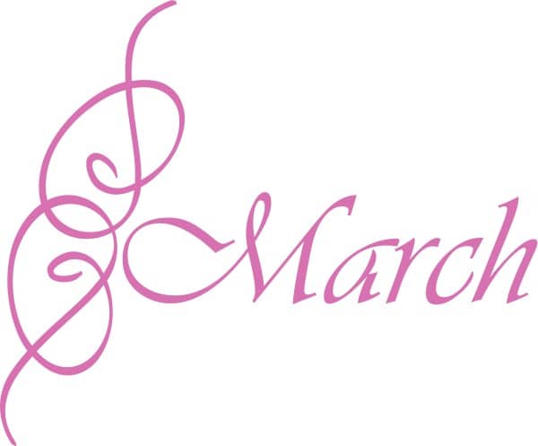 Month of March