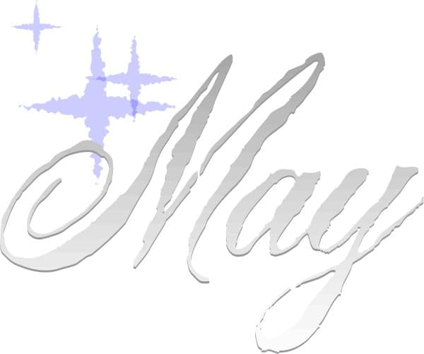 Silver Sparkling May