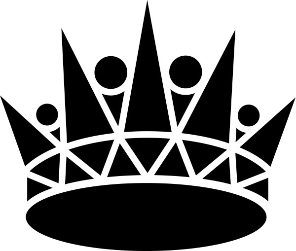 Black Pointed Crown
