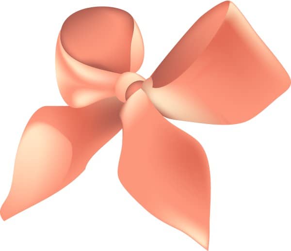 Shiny Orange Ribbon