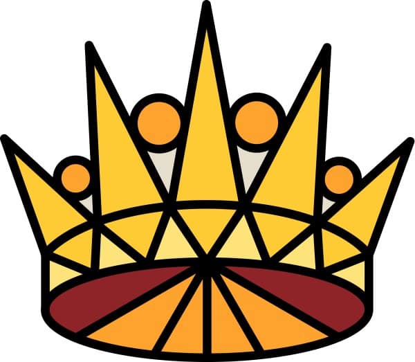 Pointed Gold Crown