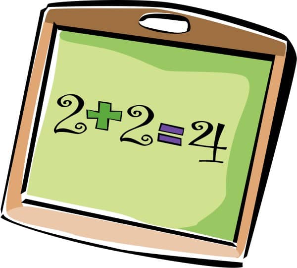 Addition Chalkboard