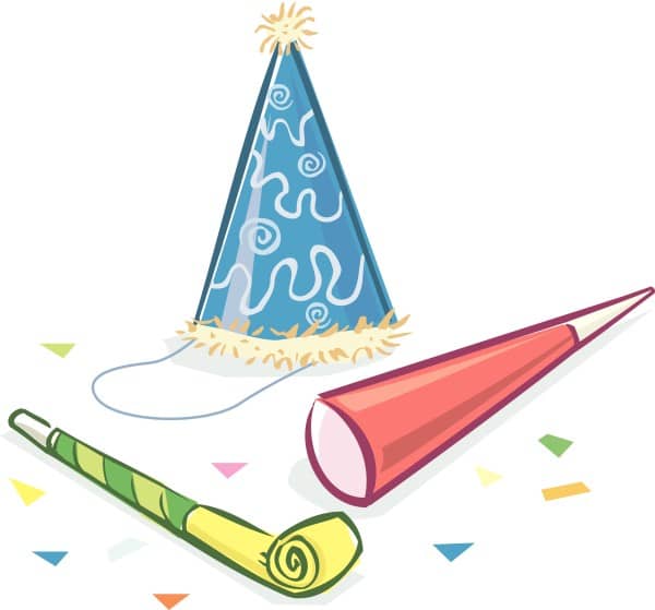 Birthday Hat and Noise Makers
