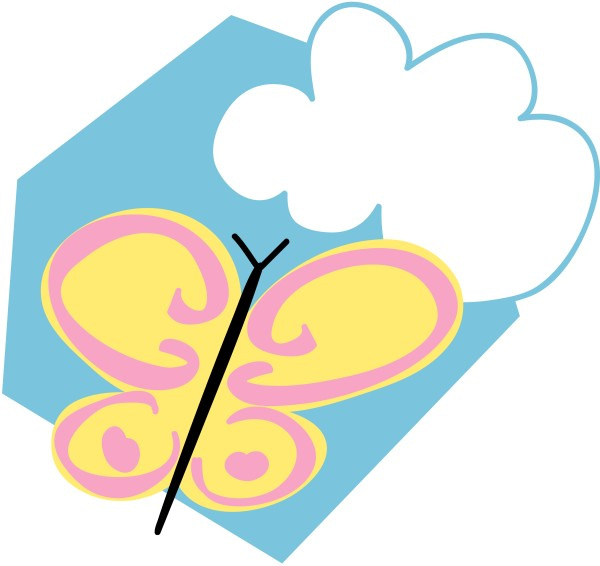 Fanciful Springtime Butterfly