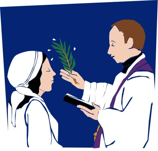 Ash Wednesday Blessing Image