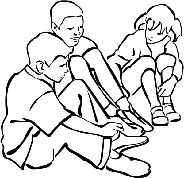 Children in a Circle