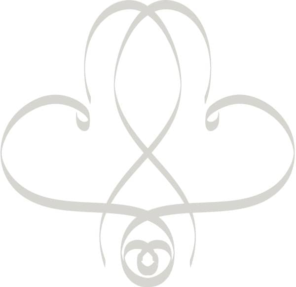 Pair of Hearts Intertwined