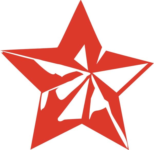 Red Star Decoration