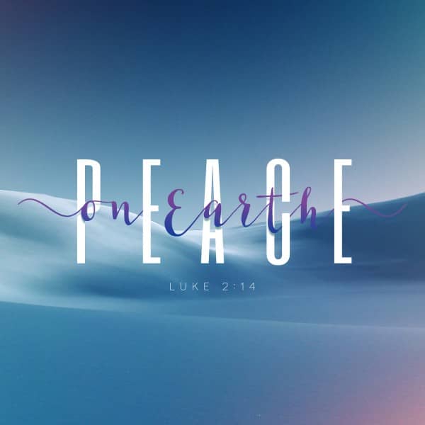 Peace On Earth Social Media Graphic