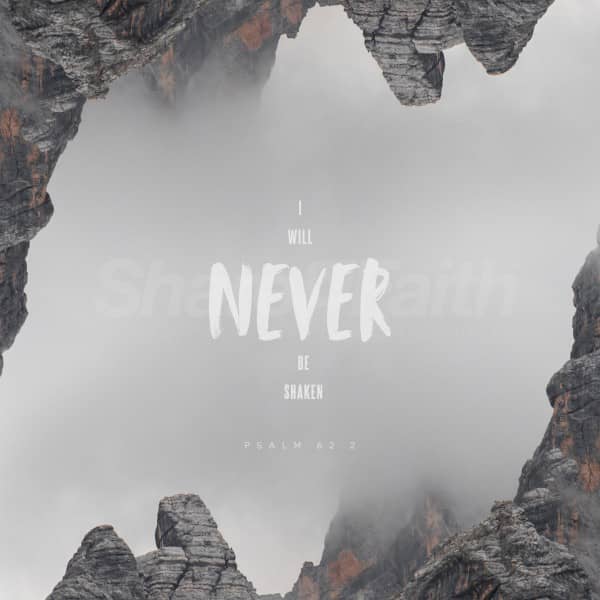 Never Shaken Social Media Graphic