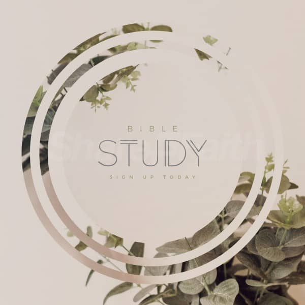 Bible Study Signup Social Media Graphic