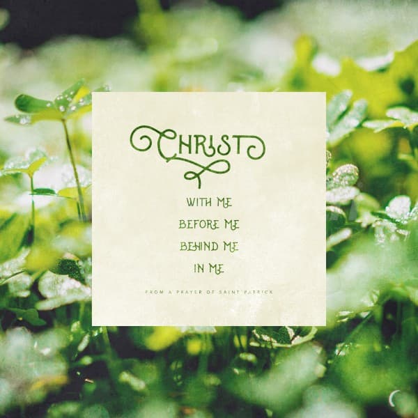 Saint Patrick Prayer Social Media Graphic