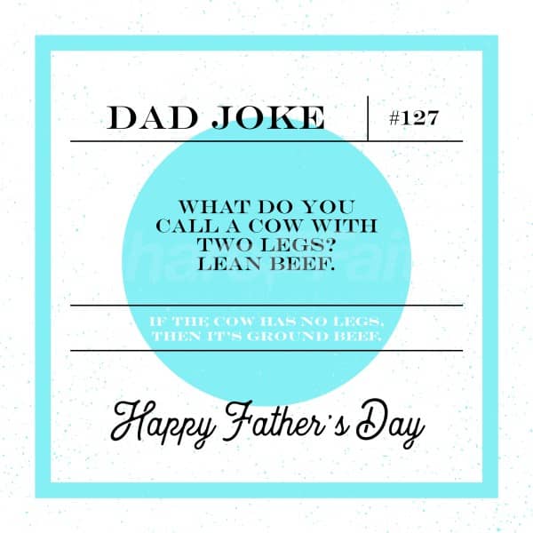 Dad Joke Cow Social Media Graphic