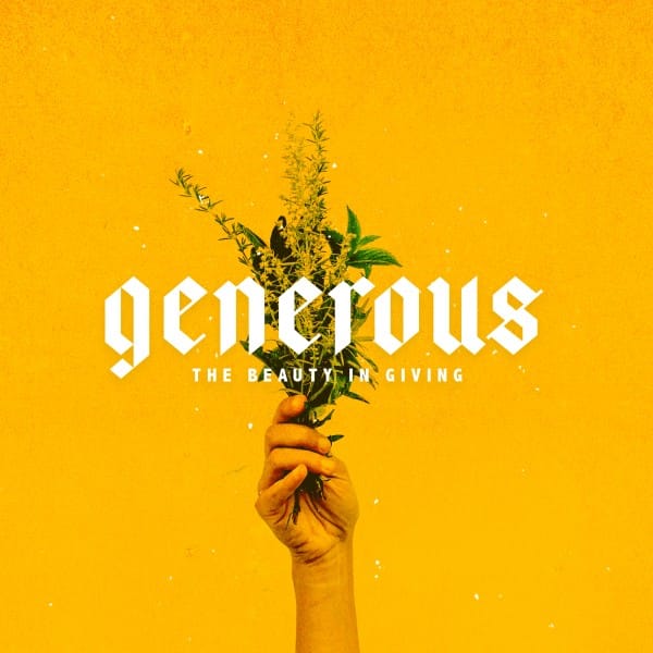 Generous Flowers Social Media Graphic