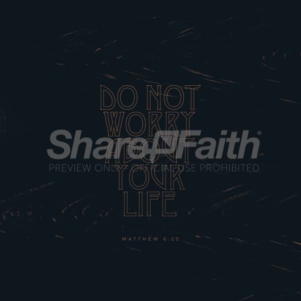 Do Not Worry Social Media Graphic
