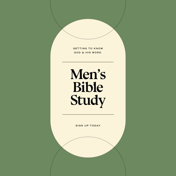 Men's Bible Study Social Media Graphic