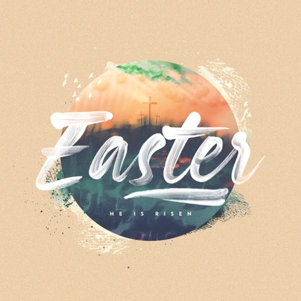 Easter Sunrise Social Media Graphic