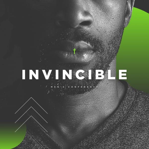 Invincible Men's Conference Social Media Graphic