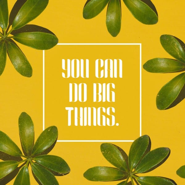 Big Things Social Media Graphic