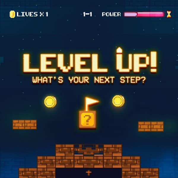 Level Up Church Social Media Graphic