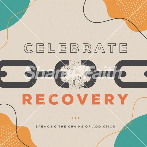 Celebrate Recovery Social Media Graphic