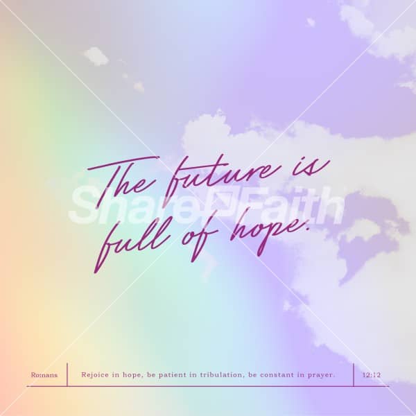 Romans 12:12 Social Media Graphic