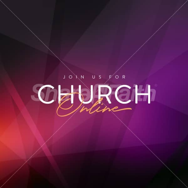 Church Online Abstract Pre Service Social Media