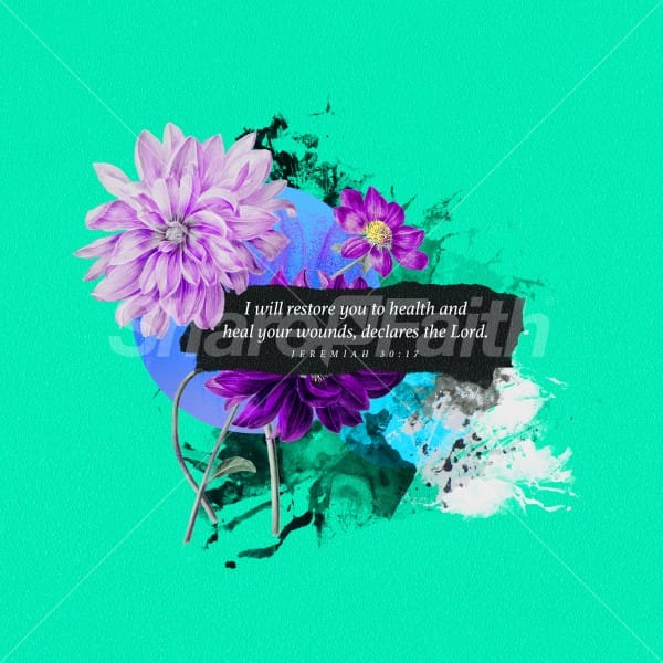 Restore and Heal Social Media Graphic